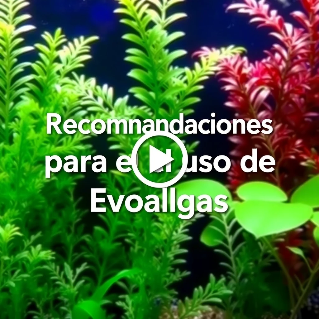 Video: Recomendaciones para el uso de Evoalgas